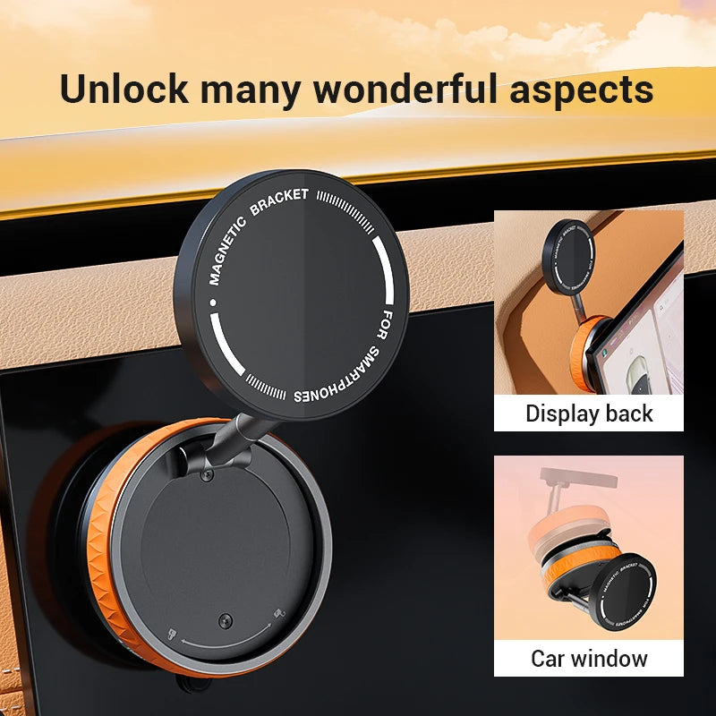 360° Magnetic Vacuum Suction Cup Holder For IPhone