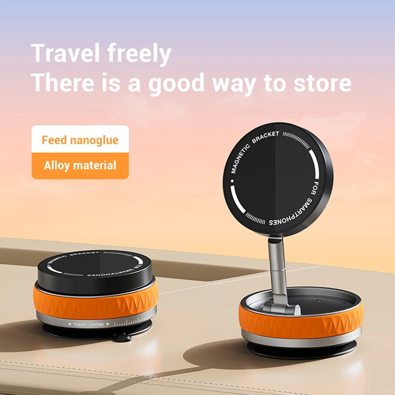 360° Magnetic Vacuum Suction Cup Holder For IPhone