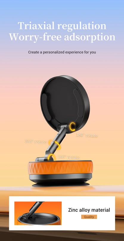 360° Magnetic Vacuum Suction Cup Holder For IPhone