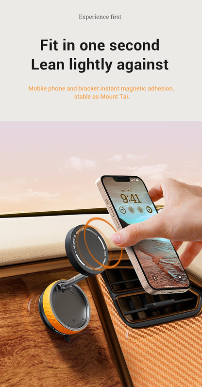 360° Magnetic Vacuum Suction Cup Holder For IPhone